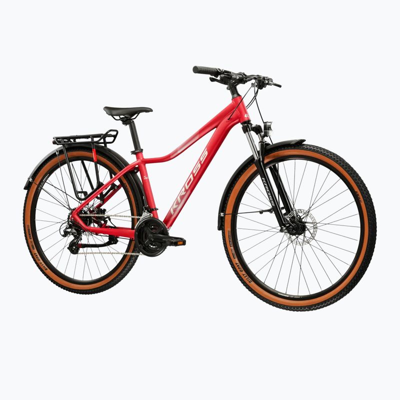 Női mountain bike KROSS Lea X200 Eq W 29 pink/silver/matte 2