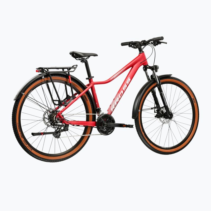 Női mountain bike KROSS Lea X200 Eq W 29 pink/silver/matte 3