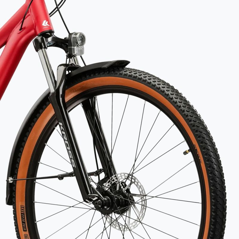 Női mountain bike KROSS Lea X200 Eq W 29 pink/silver/matte 5