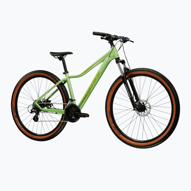 Női mountain bike KROSS Lea X200 W 27.5 green/green/matte 2