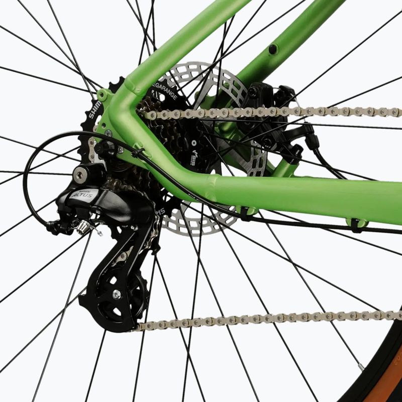 Női mountain bike KROSS Lea X200 W 27.5 green/green/matte 7