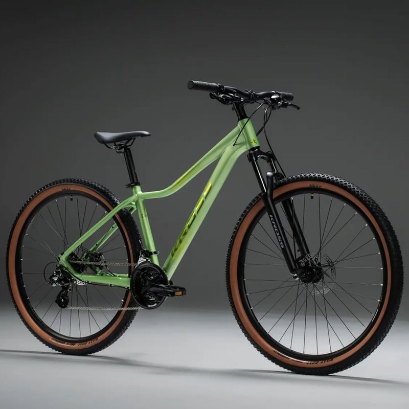 Női mountain bike KROSS Lea X200 W 27.5 green/green/matte 10