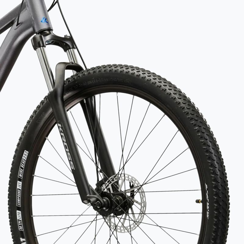 Hegyi kerékpár KROSS Hexagon X200 29" grey/blue/matte 5