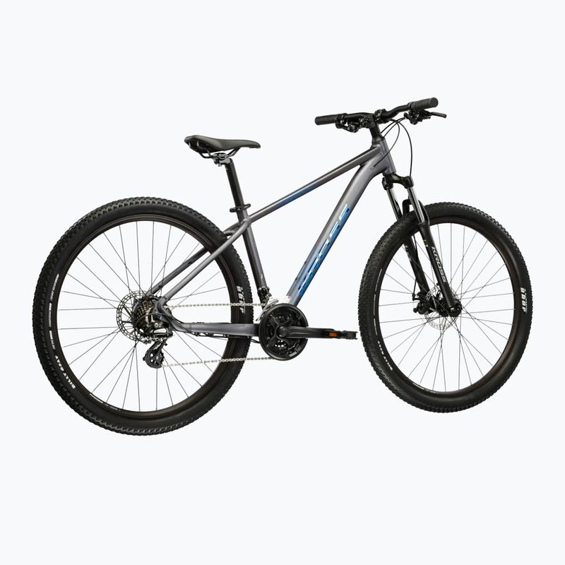 Hegyi kerékpár KROSS Hexagon X200 27,5" grey/blue/matte 3