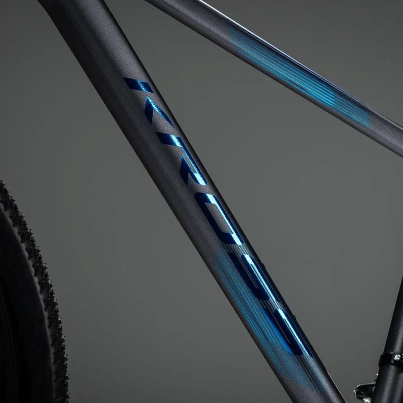 Hegyi kerékpár KROSS Hexagon X200 27,5" grey/blue/matte 15