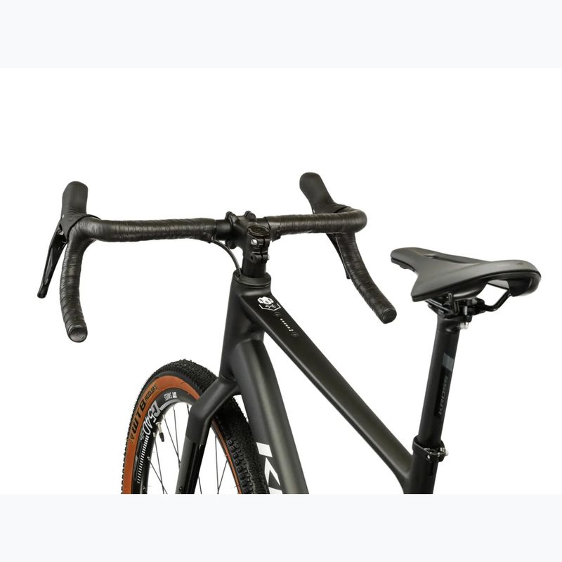 Gravel kerékpár KROSS Esker 6.0 black/white/matte/gloss 4