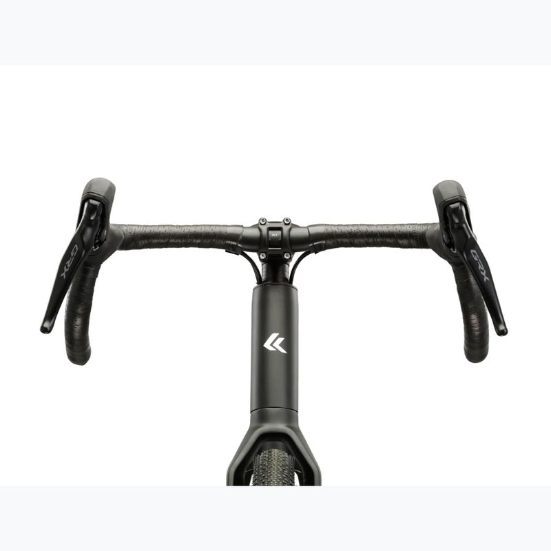Gravel kerékpár KROSS Esker 6.0 black/white/matte/gloss 5
