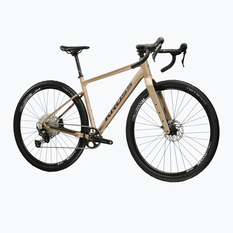 Gravel kerékpár KROSS Esker 5.0 titanium/black/gloss 2