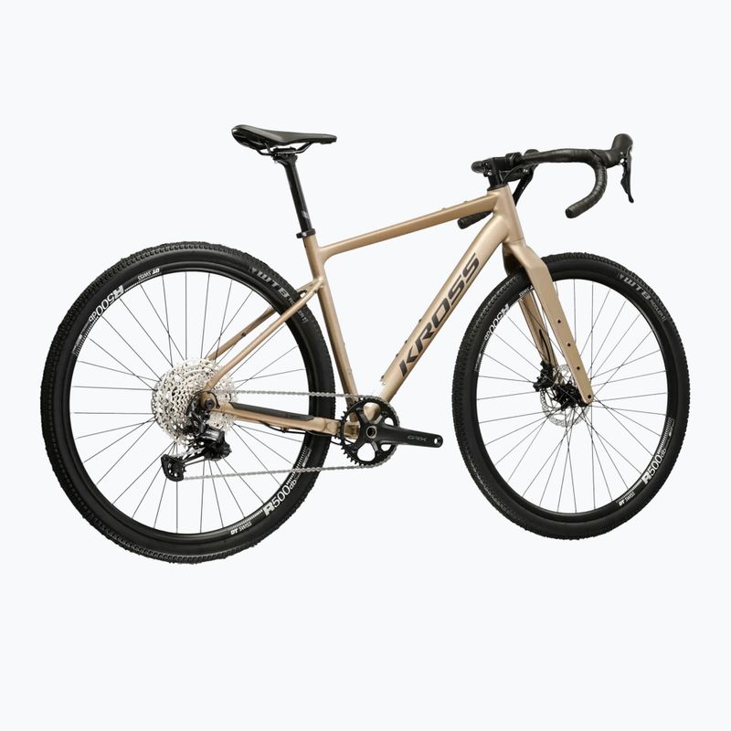 Gravel kerékpár KROSS Esker 5.0 titanium/black/gloss 3
