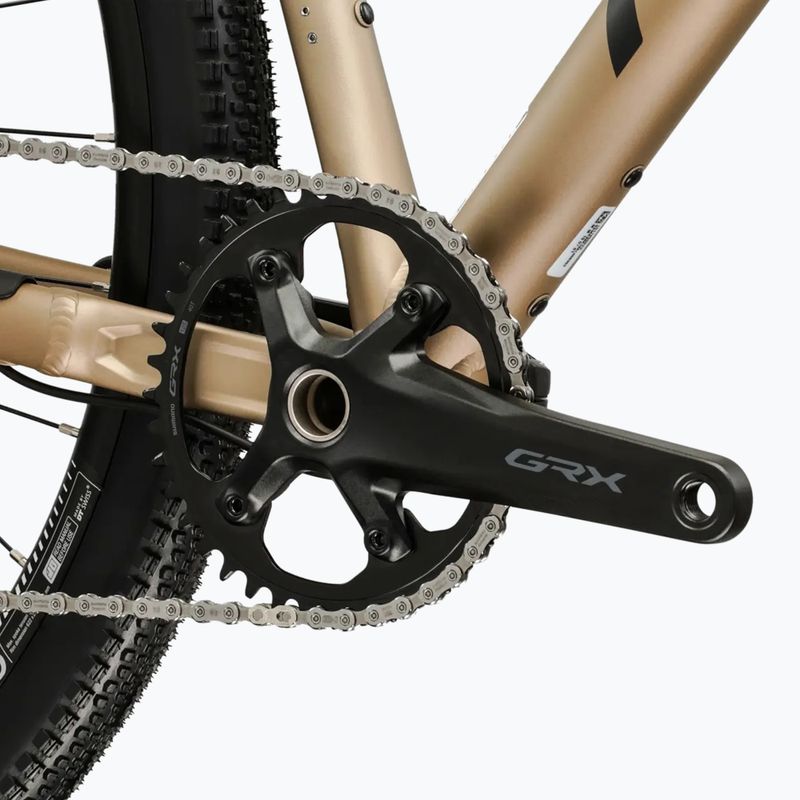 Gravel kerékpár KROSS Esker 5.0 titanium/black/gloss 10