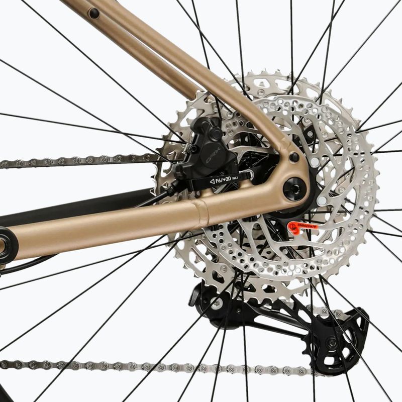 Gravel kerékpár KROSS Esker 5.0 titanium/black/gloss 11
