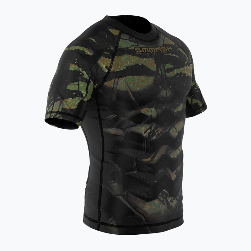SMMASH Tiger Armour gyermek kiütésvédő zöld 3