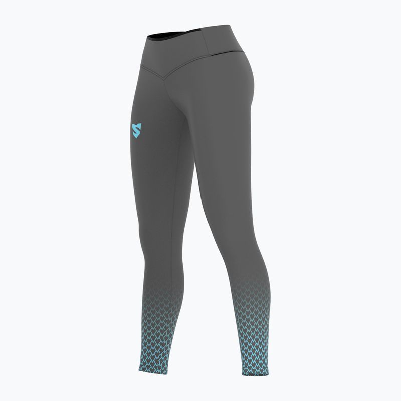 Női edző leggings SMMASH Scale 3D Highwaist szürke LSO11-002