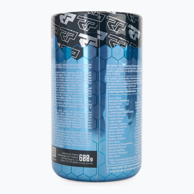Real Pharm ISO GO GO izotóniás ital 600 g mango-maracuja 2