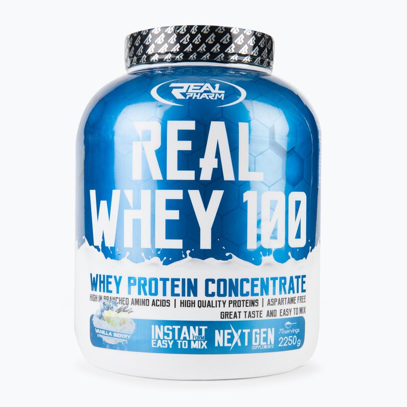 Fehérjében gazdag Real Pharm Real 2250g vanília ribizli 701701