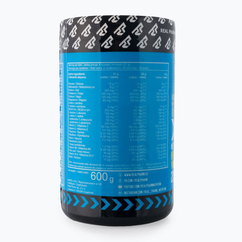 ISO GO Real Pharm aminosavak 600g licsi 701749 2