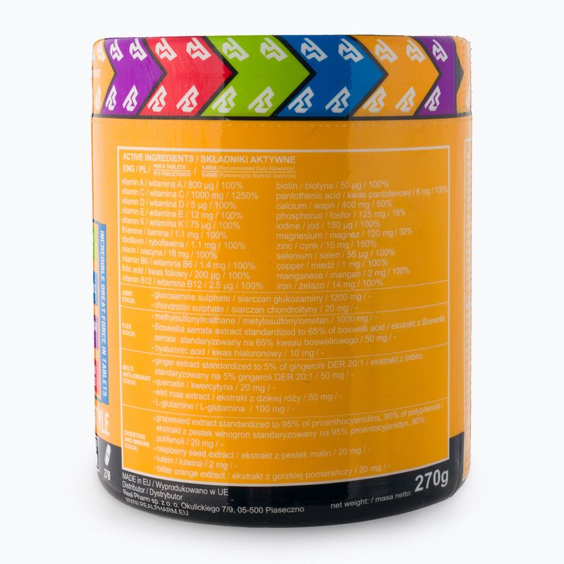 Multi Craze Real Pharm vitaminok és ásványi anyagok 270 tabletta 705020 3