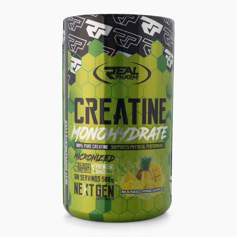 Kreatin Real Pharm kreatin 500g mangó-ananász 705501