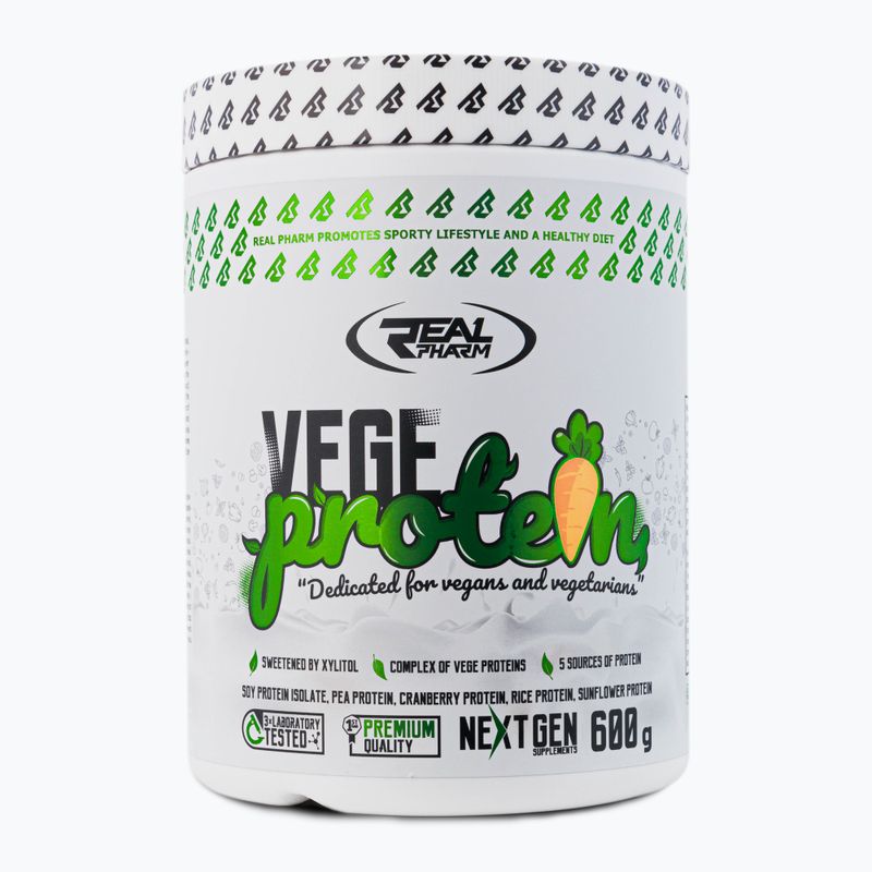 Whey Real Pharm Vege Protein 600g sós karamell 709103