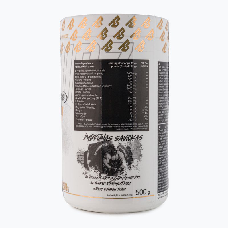 Real Pharm edzés előtti Big Z 500g kóla-cseresznye 710130 3