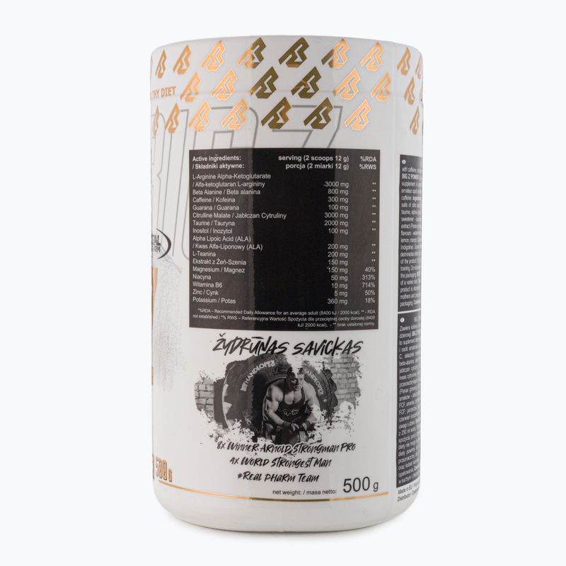 Real Pharm Big Z edzés előtti edzés 500g citrom-narancs 710147 2