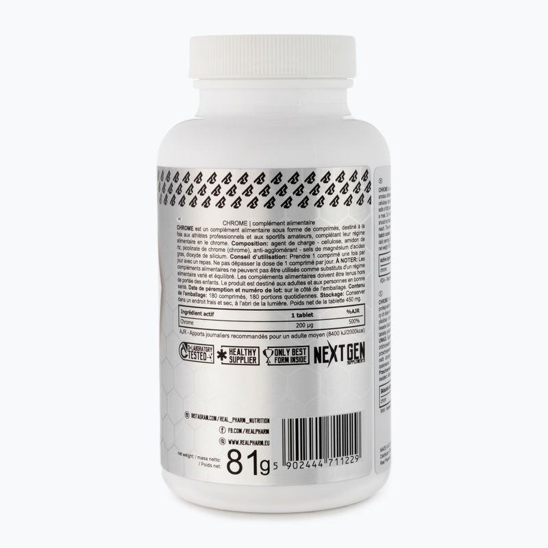 Króm 180 tabletta Real Pharm 711229 3