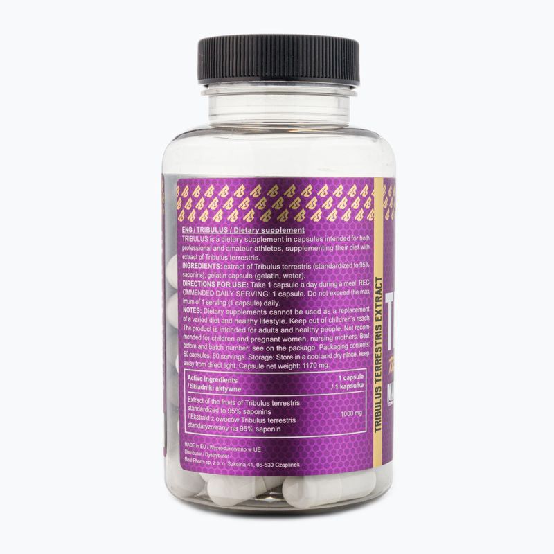 Tesztoszteron fokozó Real Pharm Tribulus 1000mg 60 kapszula 714053 2
