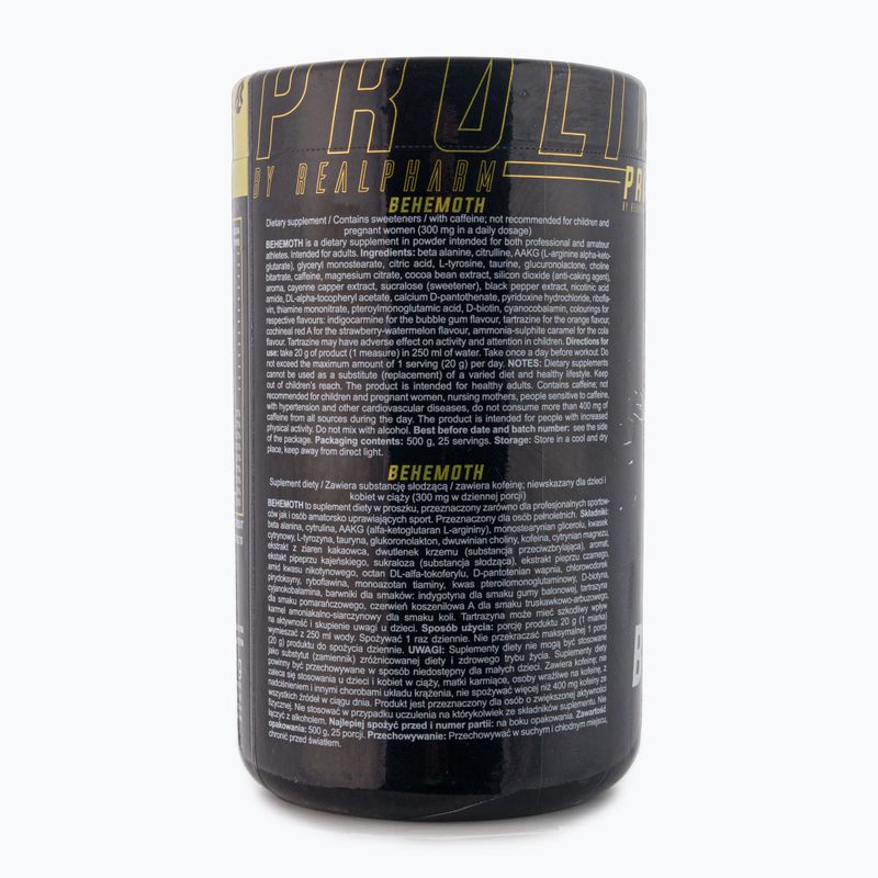 Real Pharm Behemot pre-tréner 500g mango-maracuja 714183 2