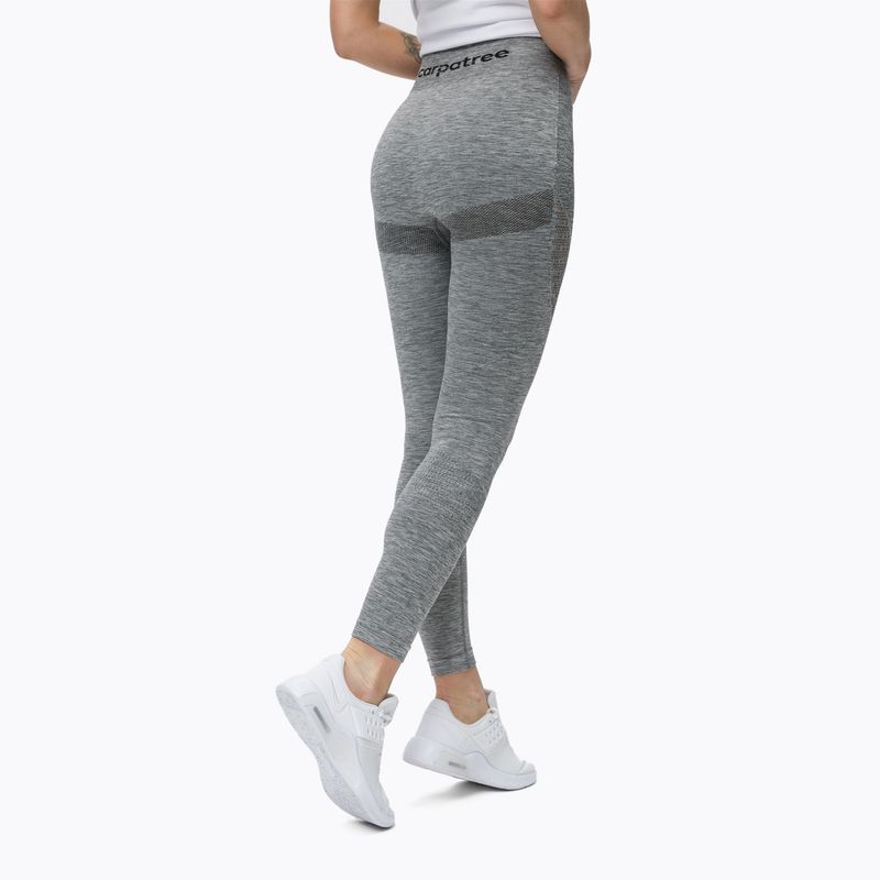 Női varrás nélküli leggings Carpatree Phase Seamless szürke CP-PSL-MG 3