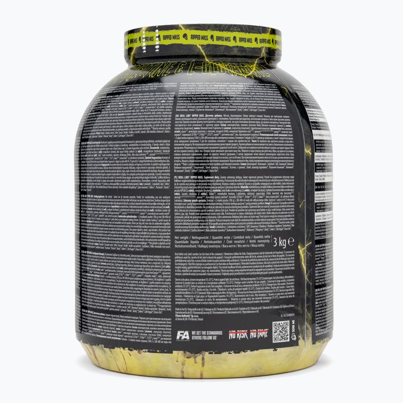 Fitness Authority Gainer Skull Labs Ripped 3 kg szamóca 3