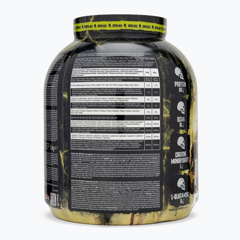 Fitness Authority Gainer Skull Labs Ripped 3 kg vanília 2