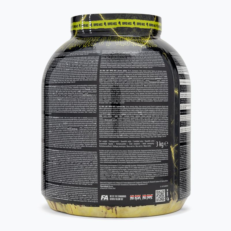 Fitness Authority Gainer Skull Labs Ripped 3 kg vanília 3