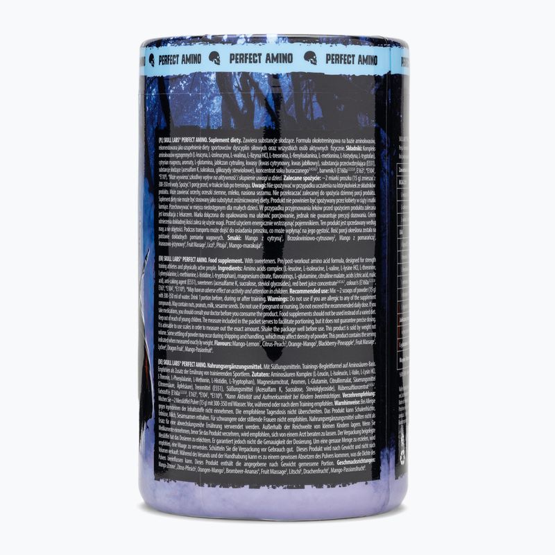 Aminosavak Fitness Authority Skull Labs Perfect Amino 450 g blackberry/pineapple 3