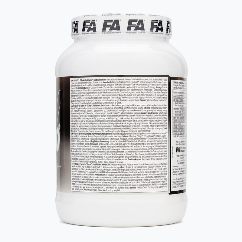 Szénhidrátok Fitness Authority FA Vitargo Liquid Energy 1 kg narancs/kókuszdió 3