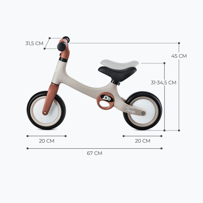 Kinderkraft terepkerékpár Tove desert beige 6