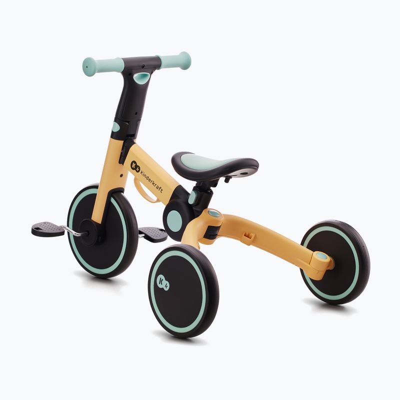 Háromkerekű futóbicikli Kinderkraft 4TRIKE blue 4