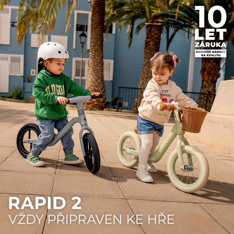 Futóbicikli Kinderkraft Rapid 2 blue breeze 23