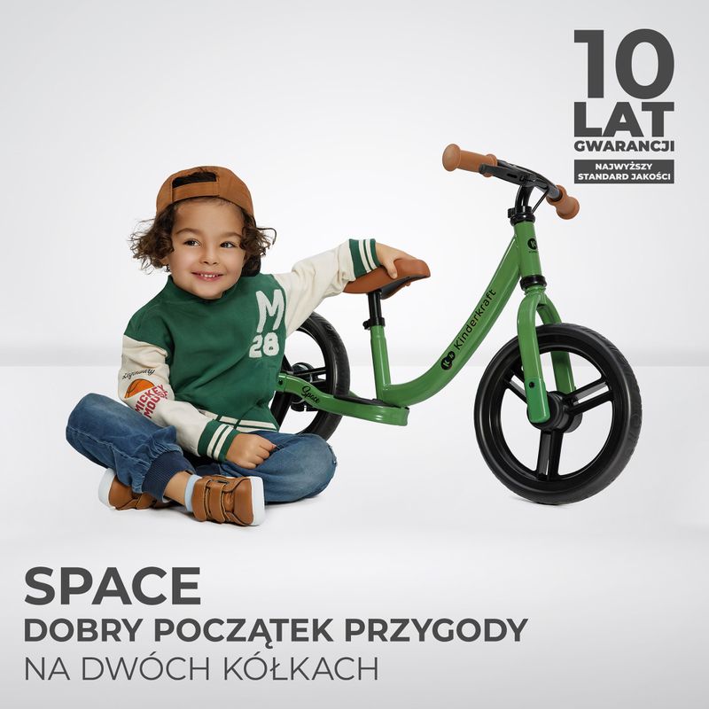 Kinderkraft terepkerékpár Space zöld 9