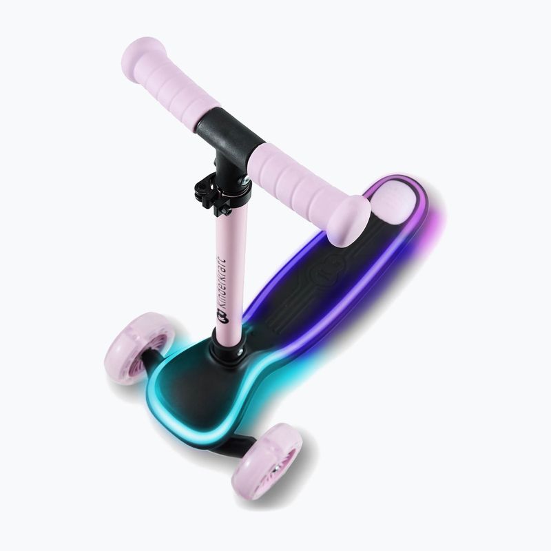 Gyermek háromkerekű roller Kinderkraft Raket pink 3