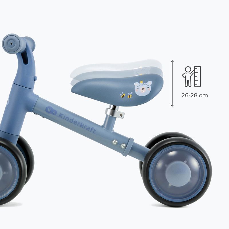 Futóbicikli Kinderkraft Cutie Flash blue 4