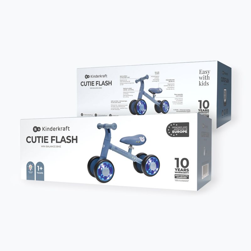Futóbicikli Kinderkraft Cutie Flash blue 6