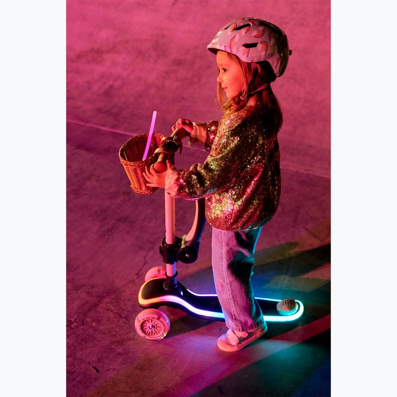 Gyermek háromkerekű roller Kinderkraft Raket Up pink 14