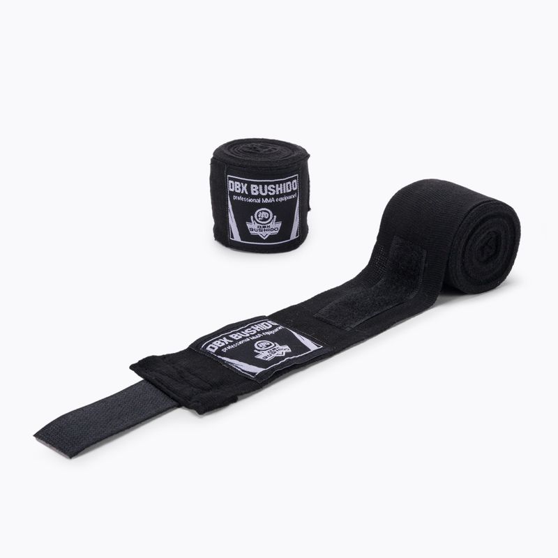 Bushido bokszkötszerek fekete ARH-100011-BLACK