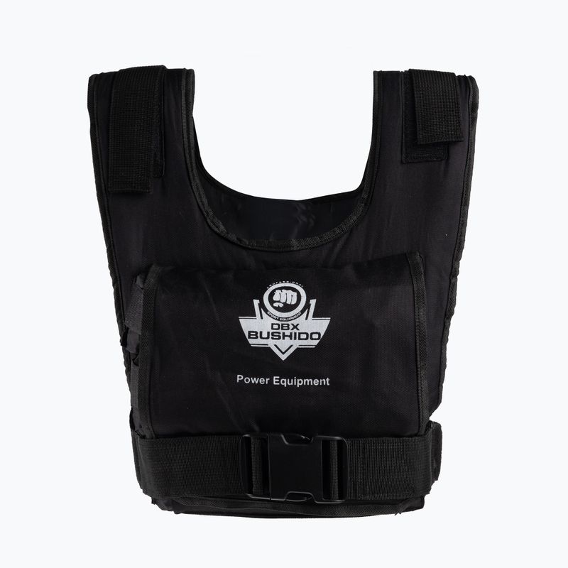 Bushido edzőmellény 18 kg-os súlyokkal fekete K18 2