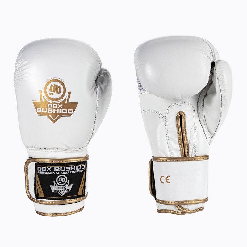 Bushido boxkesztyű DBD-B-2 fehér 3