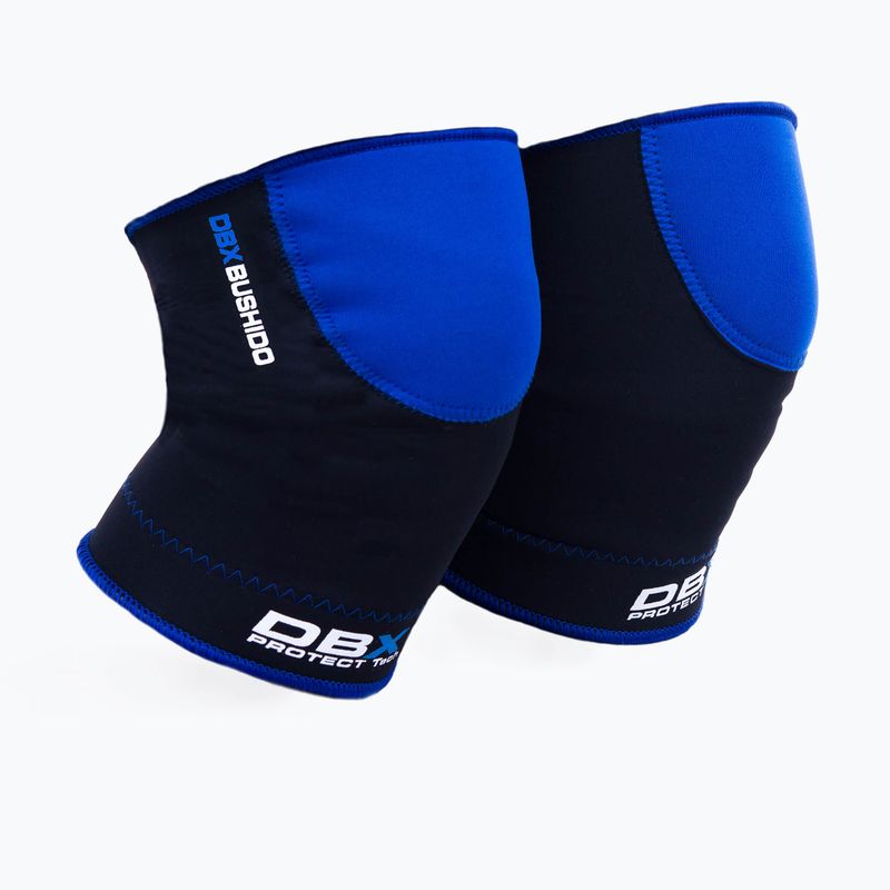 Bushido kék neoprén térdmelegítő szett DBD-E-1a-M 2