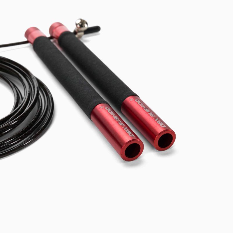 Bushido Crossfit Premium Alumínium ugrókötél piros S5-Red 3