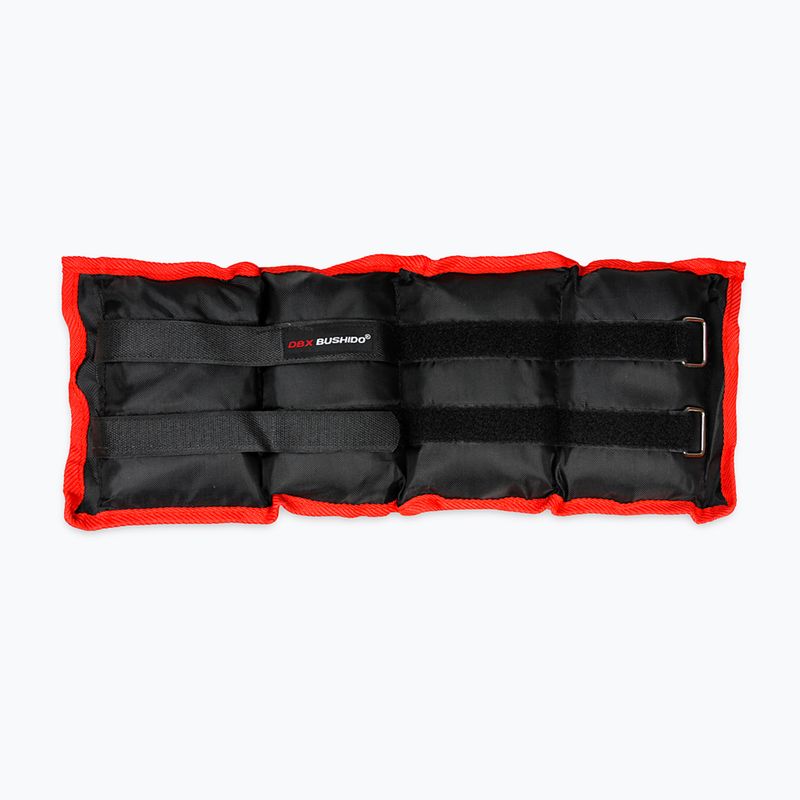 Bushido boka- és csuklósúlyok készlete fekete - 2x2kg OB2 3