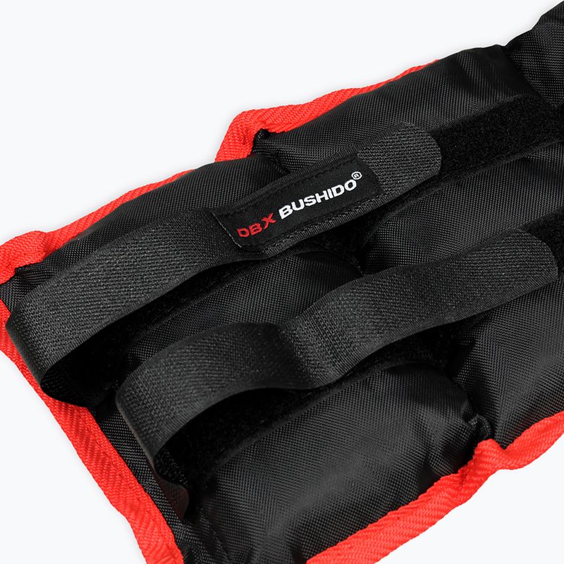 Bushido boka- és csuklósúlyok készlete fekete - 2x2kg OB2 6