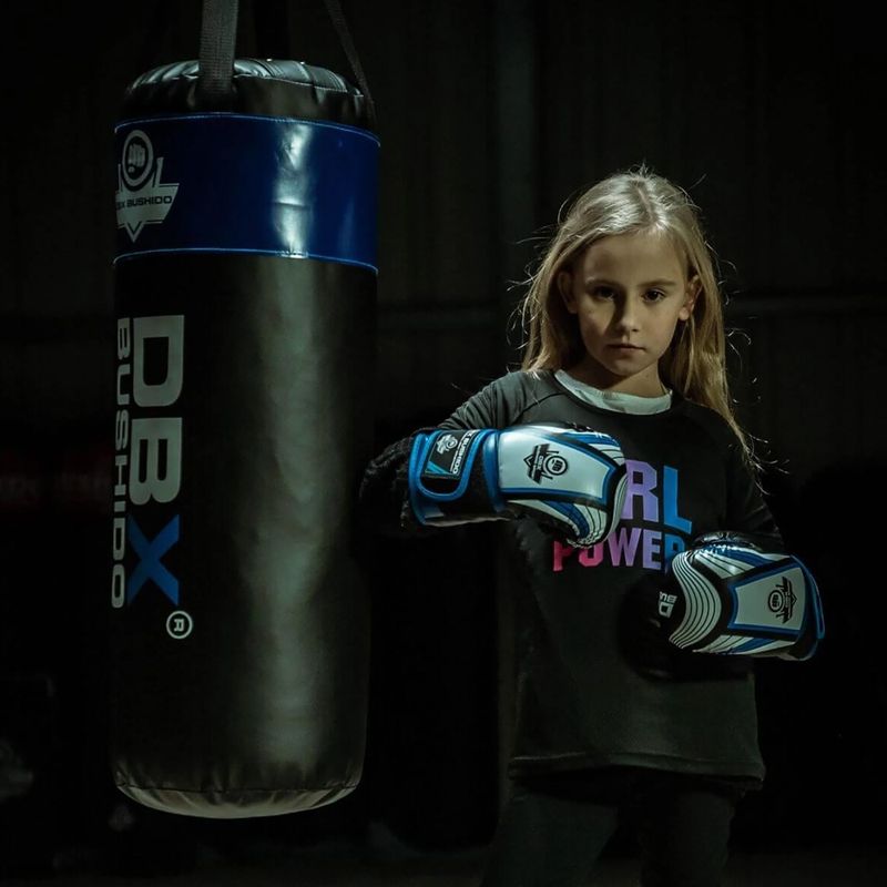 Gyerek boxzsák DBX BUSHIDO Junior blue 8